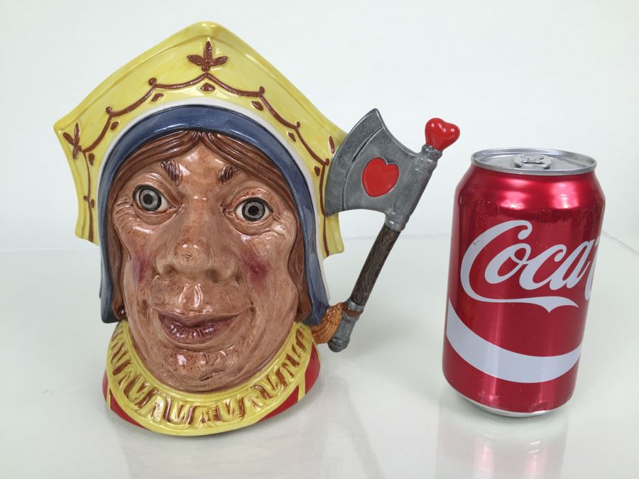 Royal Doulton Large 'The Red Queen' D6777 Character Jug 1987 [Photo 4]
