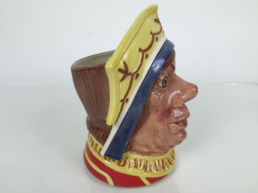 Royal Doulton Large 'The Red Queen' D6777 Character Jug 1987 [Photo 8]