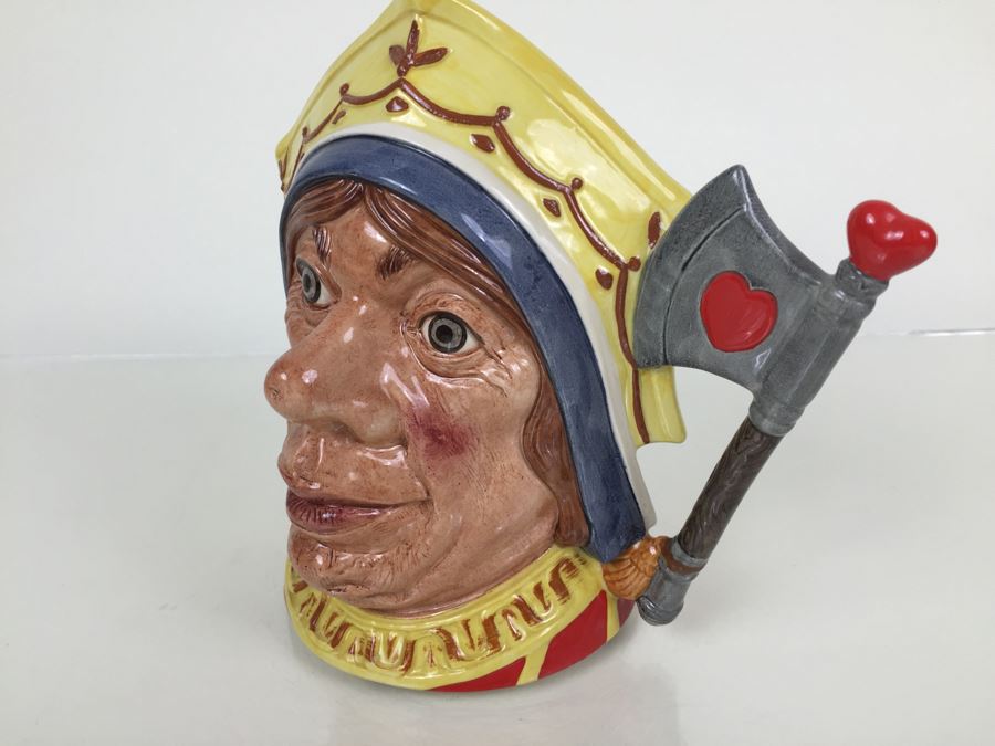 Royal Doulton Large 'The Red Queen' D6777 Character Jug 1987 [Photo 5]