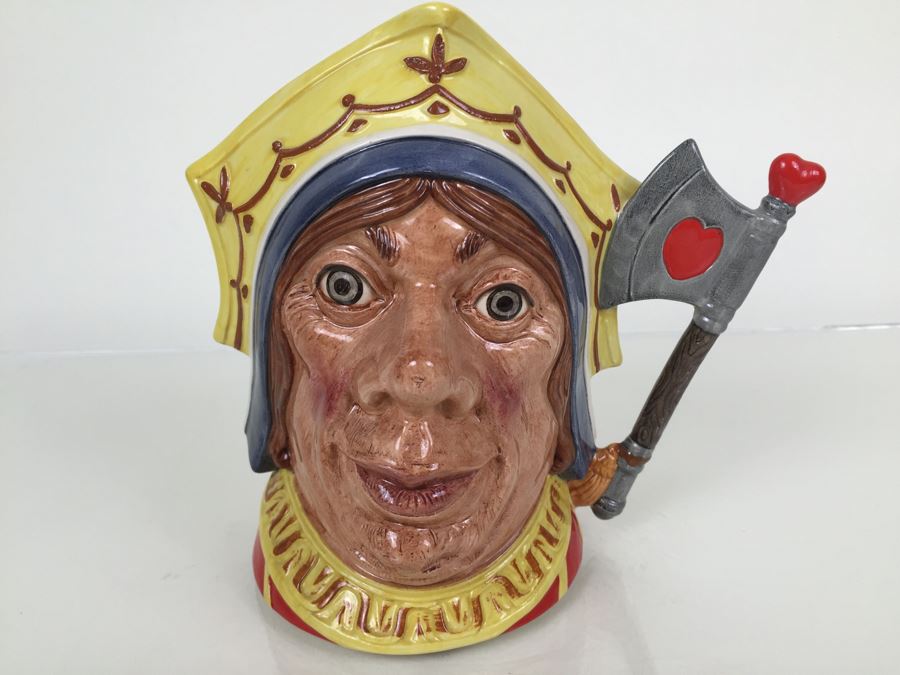 Royal Doulton Large 'The Red Queen' D6777 Character Jug 1987 [Photo 1]