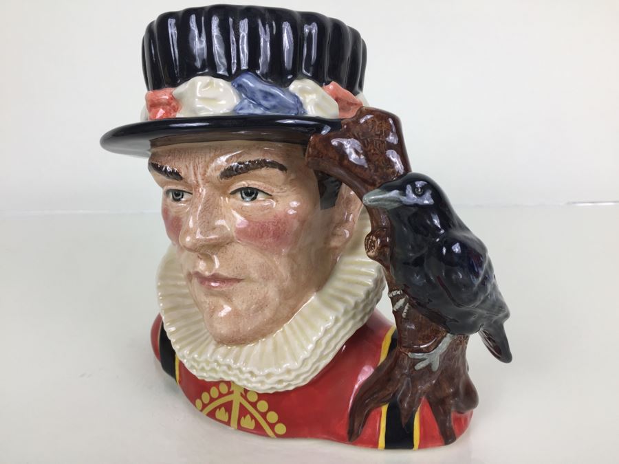 Royal Doulton Large 'The Yeoman Of The Guard' D6873 Character Jug 1990 [Photo 5]