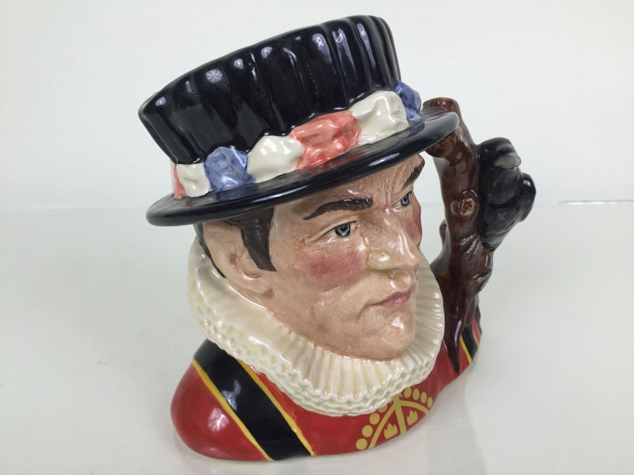 Royal Doulton Large 'The Yeoman Of The Guard' D6873 Character Jug 1990 [Photo 11]