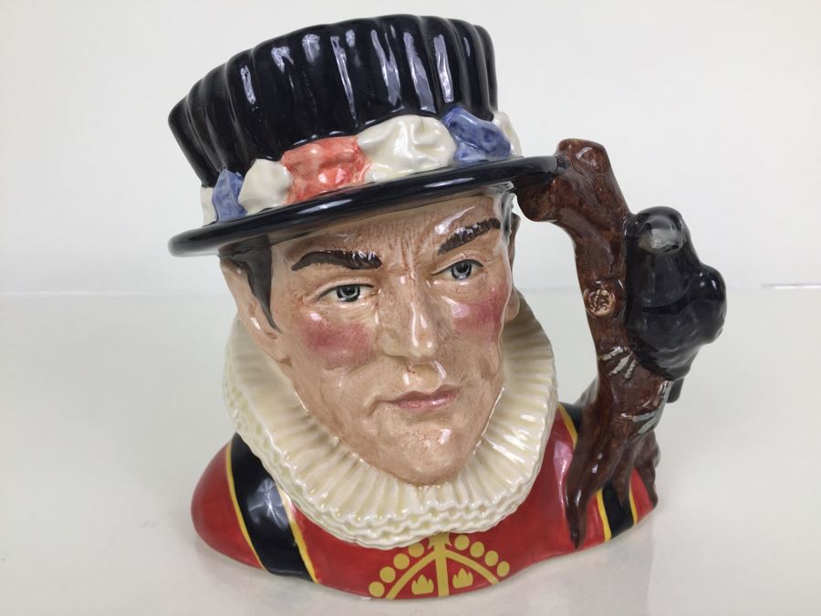 Royal Doulton Large 'The Yeoman Of The Guard' D6873 Character Jug 1990 [Photo 1]
