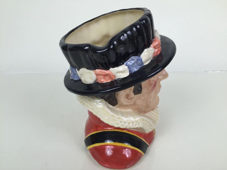 Royal Doulton Large 'The Yeoman Of The Guard' D6873 Character Jug 1990 [Photo 10]