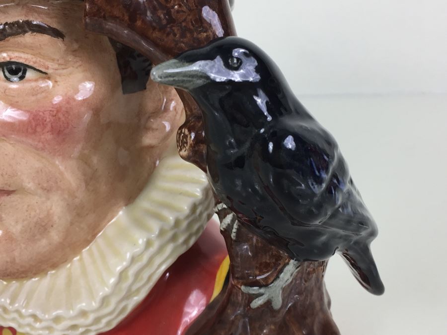 Royal Doulton Large 'The Yeoman Of The Guard' D6873 Character Jug 1990 [Photo 6]