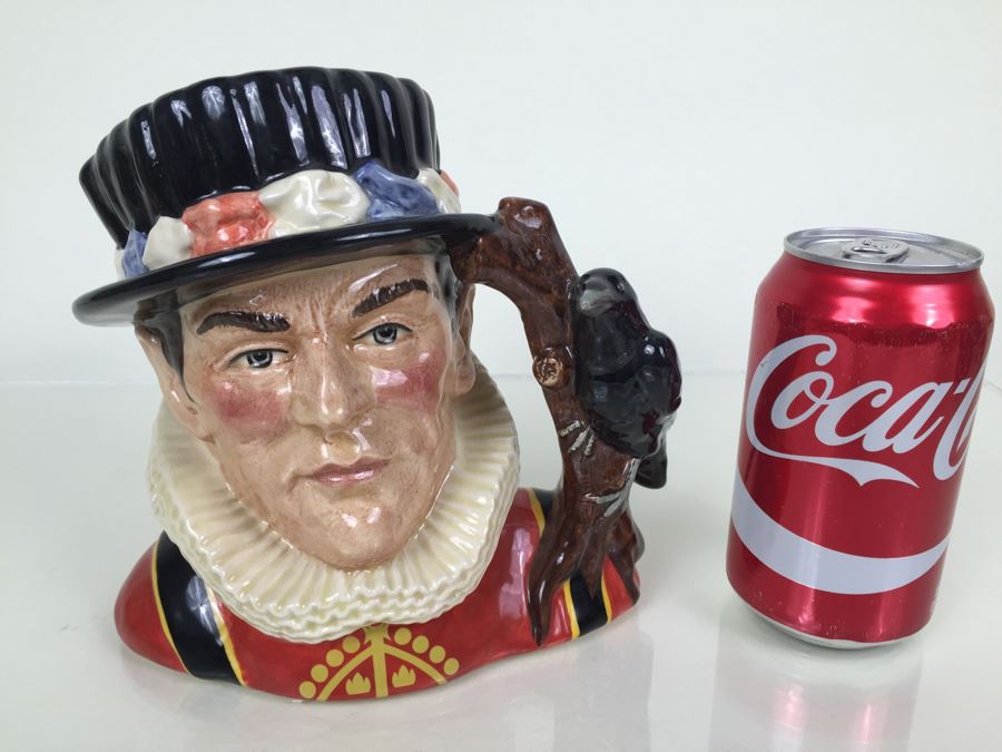 Royal Doulton Large 'The Yeoman Of The Guard' D6873 Character Jug 1990 [Photo 4]