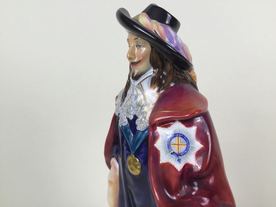 Royal Doulton Large 'King Charles I' HN 3459 Character Figure 1992 Limited Edition 266 Of 350 [Photo 17]