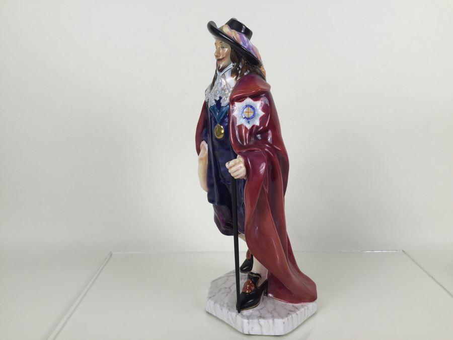 Royal Doulton Large 'King Charles I' HN 3459 Character Figure 1992 Limited Edition 266 Of 350 [Photo 16]
