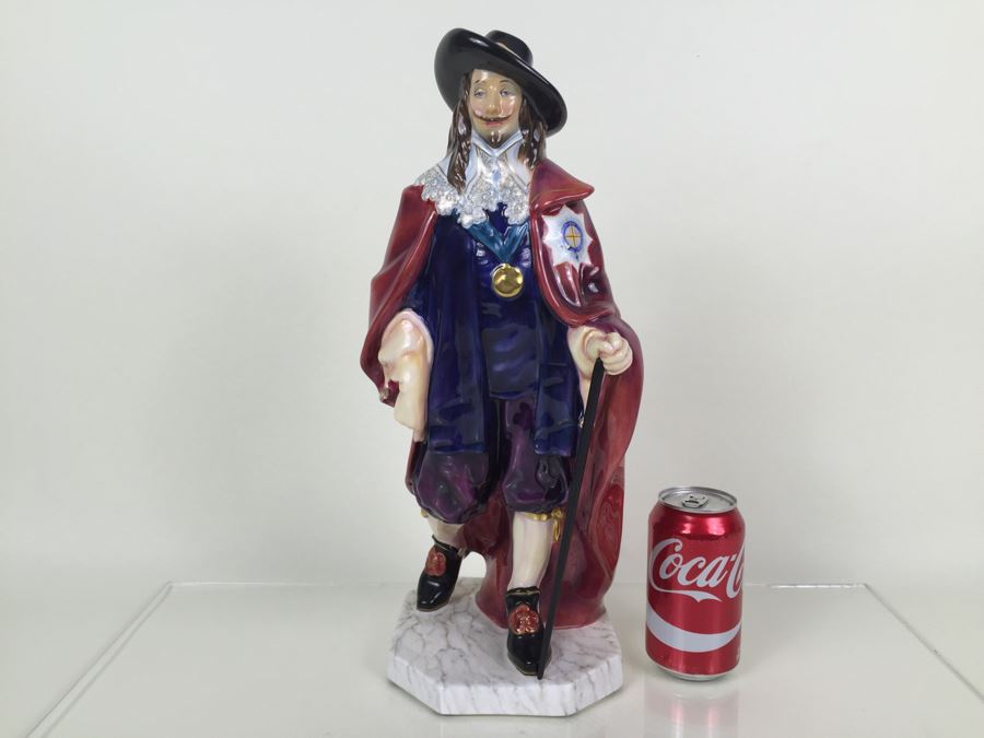 Royal Doulton Large 'King Charles I' HN 3459 Character Figure 1992 Limited Edition 266 Of 350
