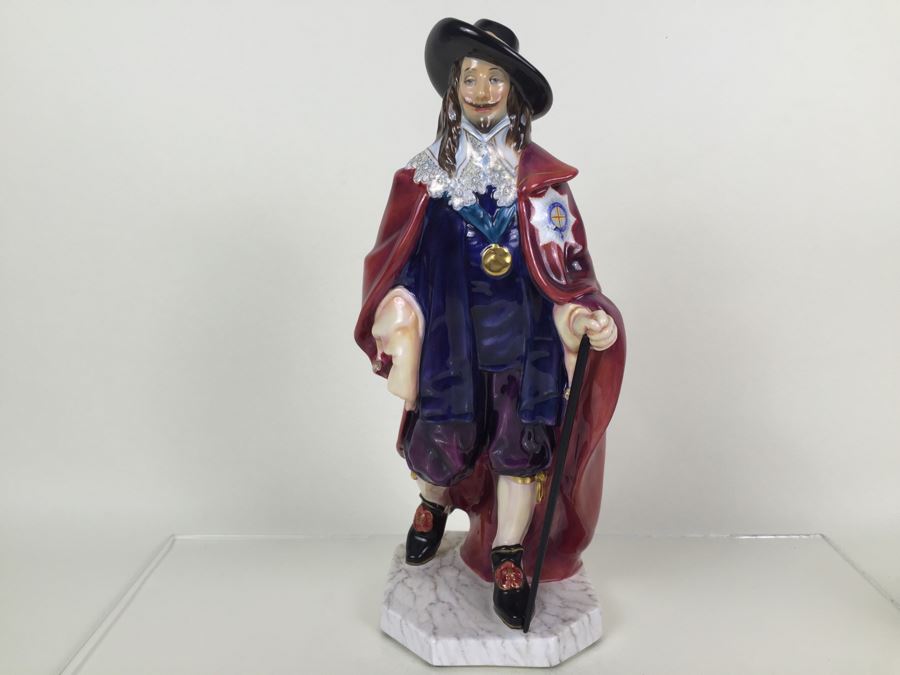 Royal Doulton Large 'King Charles I' HN 3459 Character Figure 1992 Limited Edition 266 Of 350 [Photo 4]