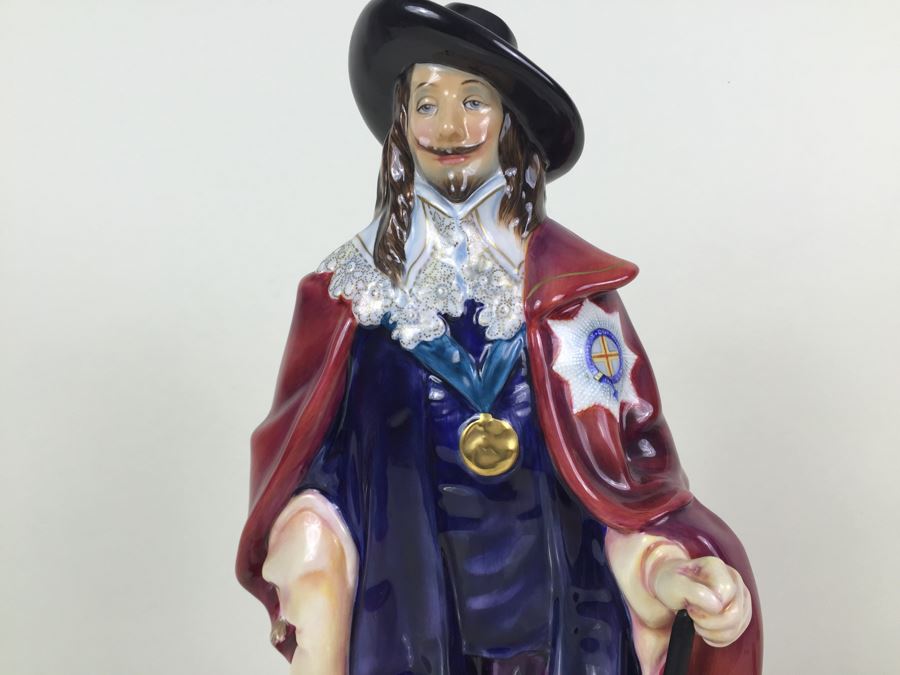 Royal Doulton Large 'King Charles I' HN 3459 Character Figure 1992 Limited Edition 266 Of 350 [Photo 8]