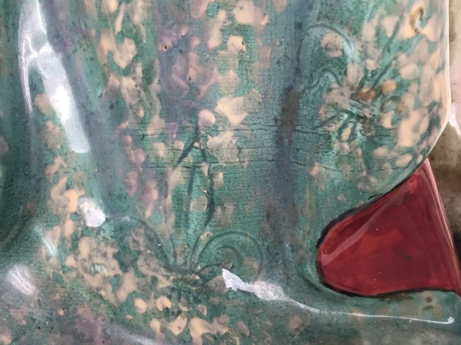 Royal Doulton Large 'St. George' HN2067 Character Figure With Wooden Base Stand [Photo 11]