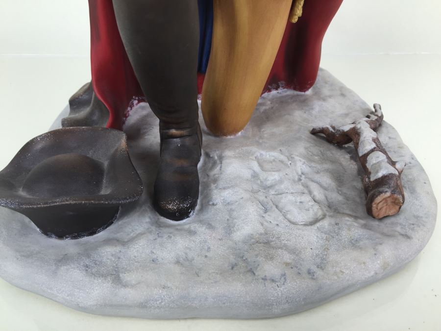 Royal Doulton Large 'General Washington At Prayer Winter At Valley Forge 1777-1778' HN2861 Character Figure With Wooden Bas 1974 Limited Edition 184 Of 750 Signed By Michael Doulton And Sculptor Laszlo Ispanky Matte Finish Estimate $2,400 [Photo 10]