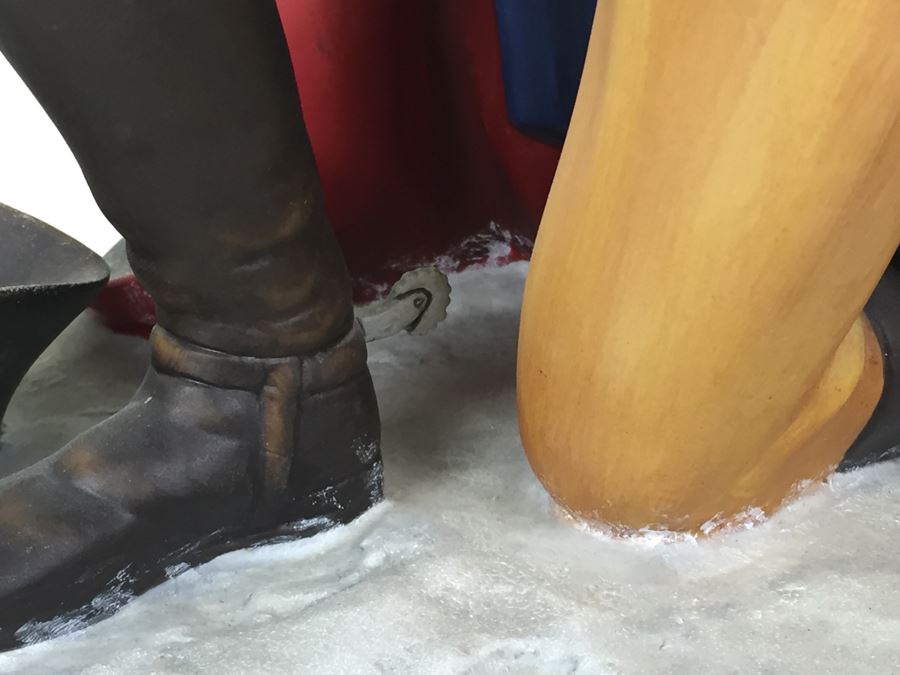 Royal Doulton Large 'General Washington At Prayer Winter At Valley Forge 1777-1778' HN2861 Character Figure With Wooden Bas 1974 Limited Edition 184 Of 750 Signed By Michael Doulton And Sculptor Laszlo Ispanky Matte Finish Estimate $2,400 [Photo 13]