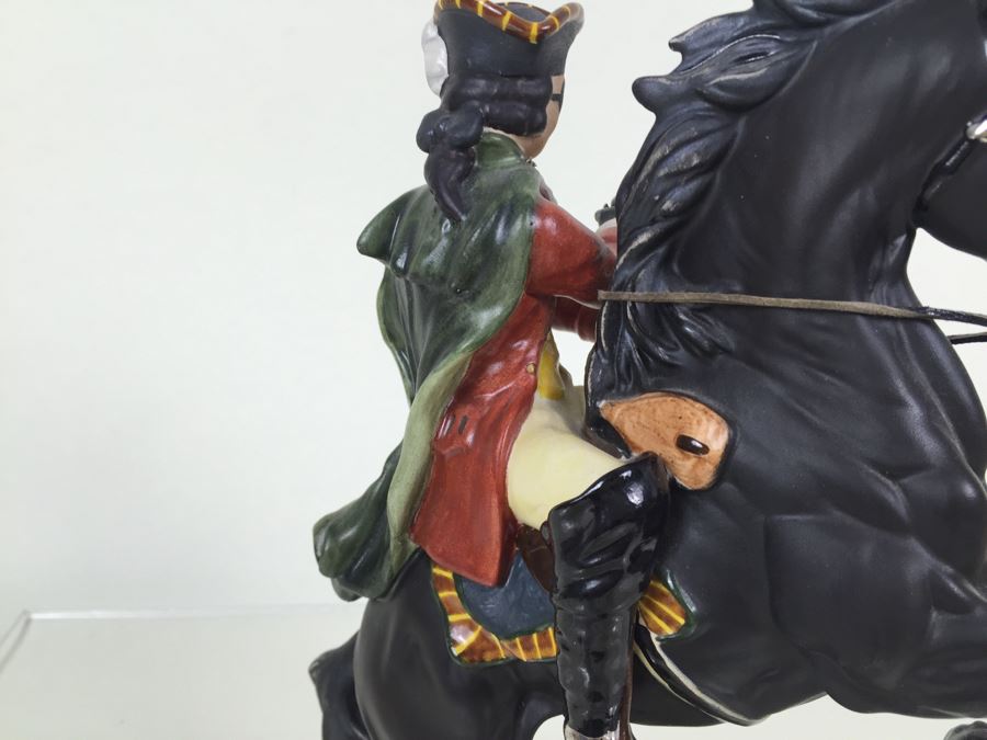 Royal Doulton Large 'Dick Turpin' HN3272 Character Jug 1989 Limited Edition 878 Of 5,000 Matte Finish [Photo 13]