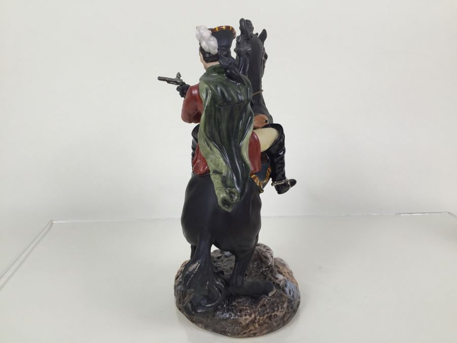 Royal Doulton Large 'Dick Turpin' HN3272 Character Jug 1989 Limited Edition 878 Of 5,000 Matte Finish [Photo 10]