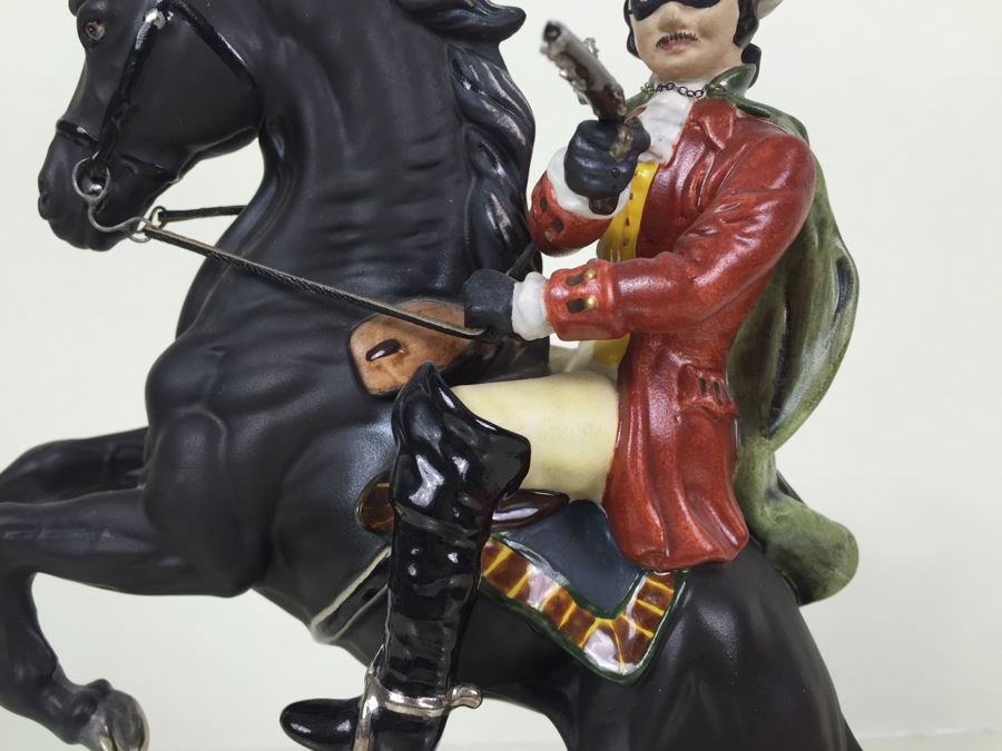 Royal Doulton Large 'Dick Turpin' HN3272 Character Jug 1989 Limited Edition 878 Of 5,000 Matte Finish [Photo 7]