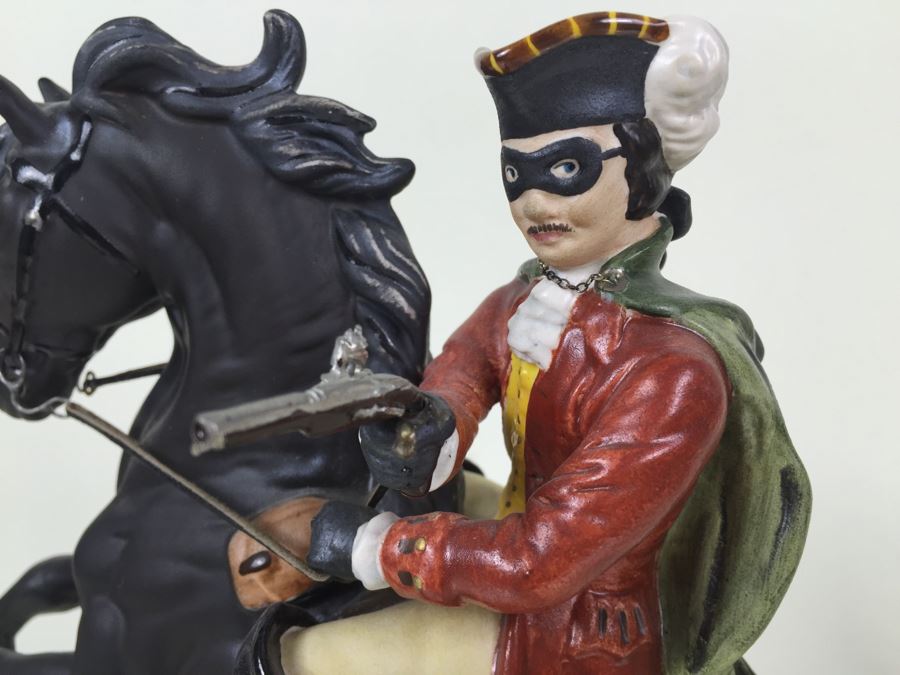 Royal Doulton Large 'Dick Turpin' HN3272 Character Jug 1989 Limited Edition 878 Of 5,000 Matte Finish [Photo 5]