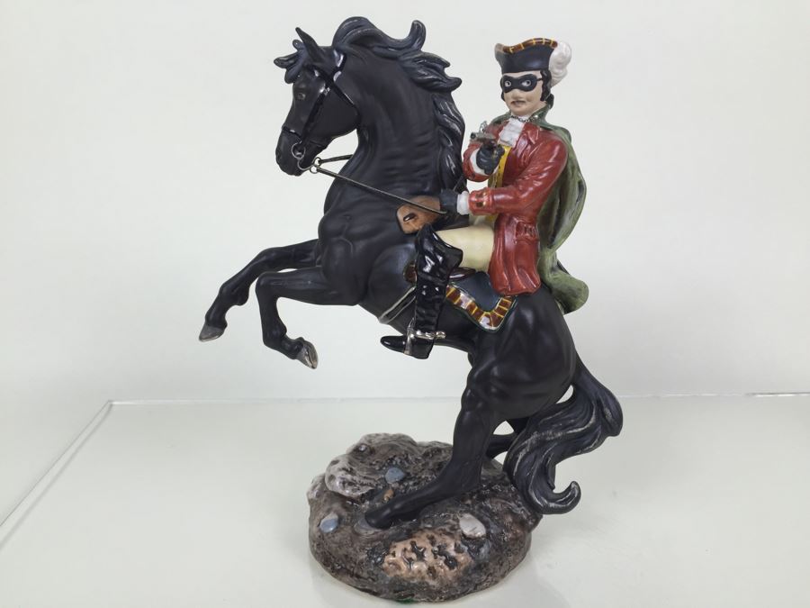 Royal Doulton Large 'Dick Turpin' HN3272 Character Jug 1989 Limited Edition 878 Of 5,000 Matte Finish [Photo 1]