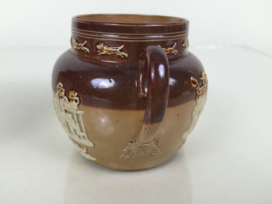 (3) Royal Doulton Relief Pitchers Jugs Handled [Photo 21]