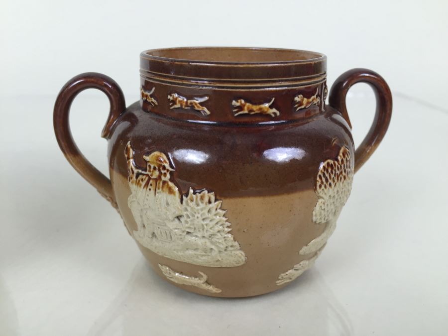 (3) Royal Doulton Relief Pitchers Jugs Handled [Photo 17]