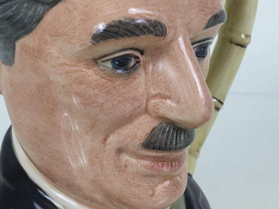 Royal Doulton Large 'Charlie Chaplin' D6949 Character Jug 1993 Limited Edition 845 Of 5,000 [Photo 9]