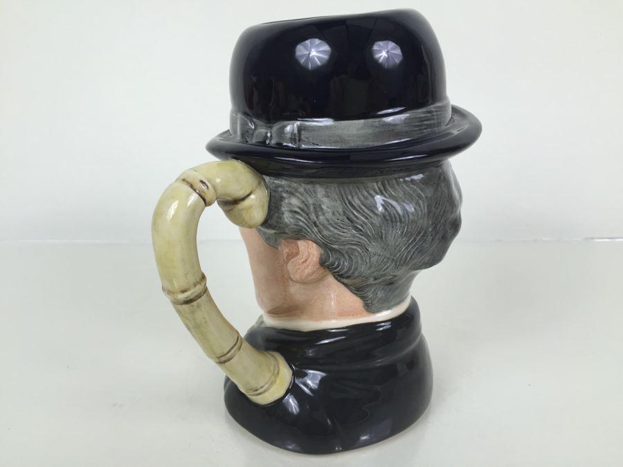 Royal Doulton Large 'Charlie Chaplin' D6949 Character Jug 1993 Limited Edition 845 Of 5,000 [Photo 5]