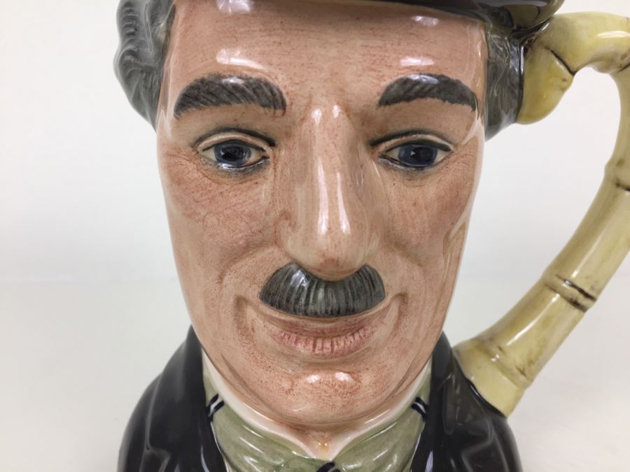 Royal Doulton Large 'Charlie Chaplin' D6949 Character Jug 1993 Limited Edition 845 Of 5,000 [Photo 2]
