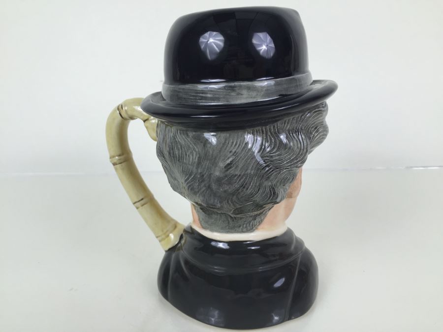 Royal Doulton Large 'Charlie Chaplin' D6949 Character Jug 1993 Limited Edition 845 Of 5,000 [Photo 6]