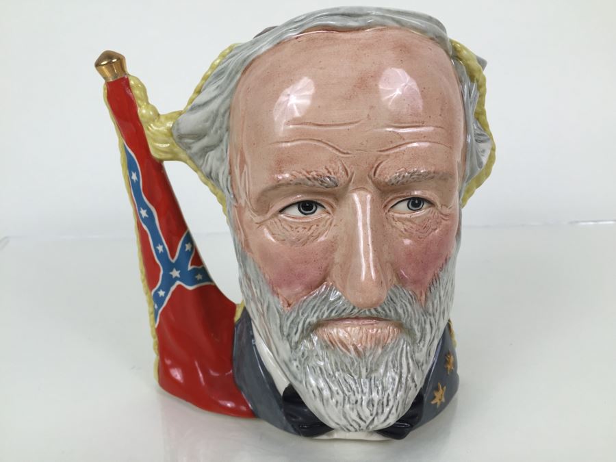 Royal Doulton Large The Antagonists' Collection 'Ulysses S. Grant/Robert E. Lee' D6698 Character Jug 1982 Limited Edition 1,772 Of 9,500 [Photo 2]