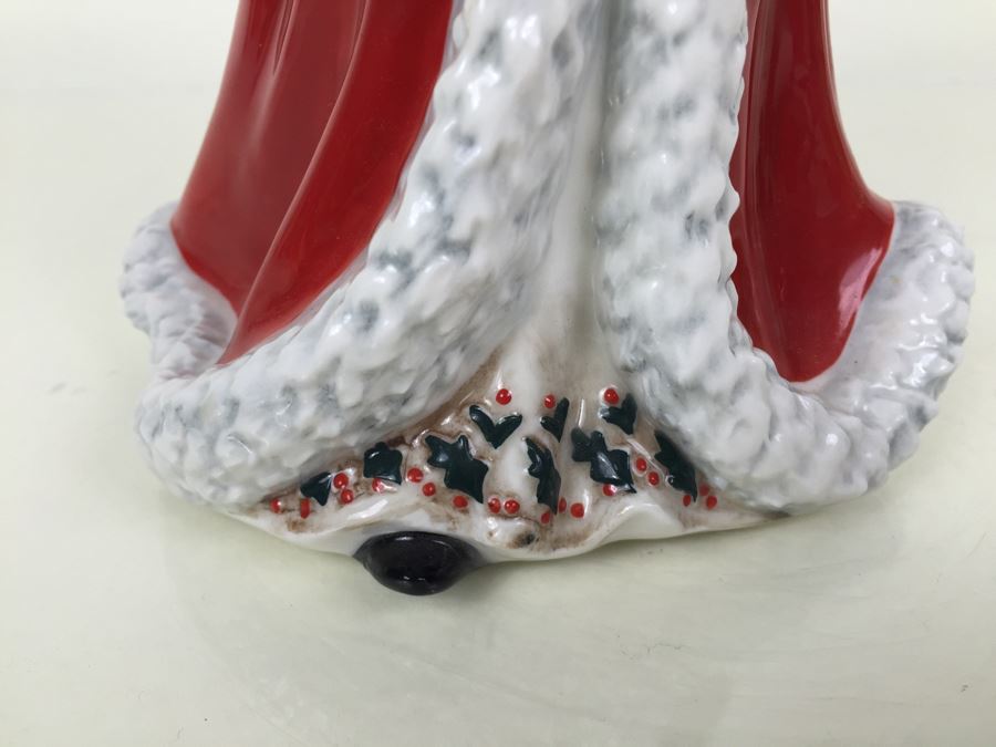 Royal Doulton Large 'Father Christmas' HN3399 Figure 1992 Signed By Michael Doulton [Photo 6]