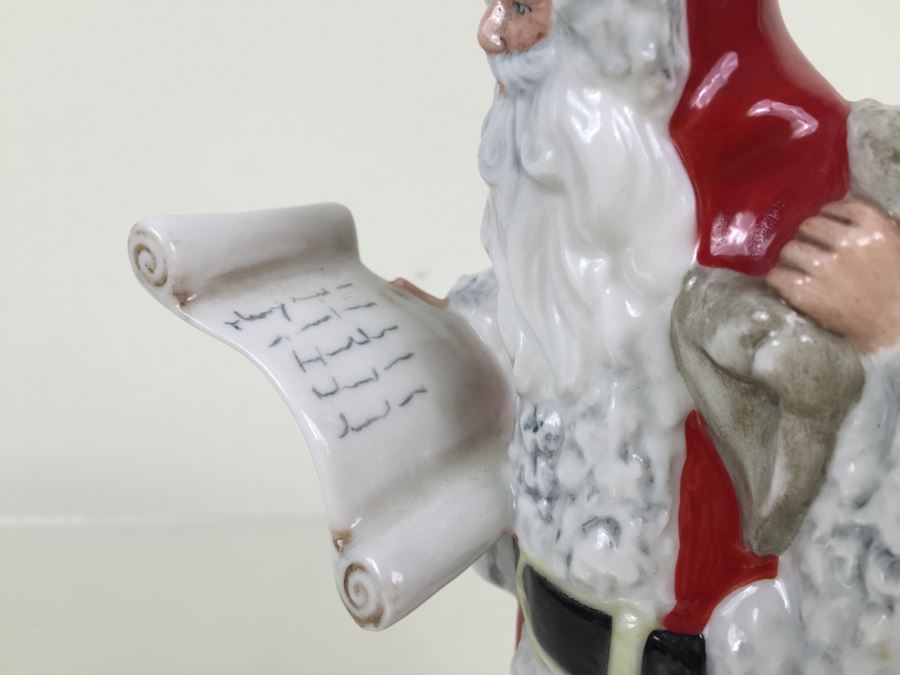 Royal Doulton Large 'Father Christmas' HN3399 Figure 1992 Signed By Michael Doulton [Photo 8]