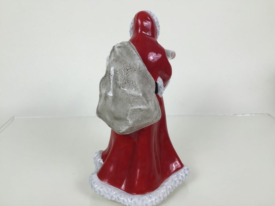 Royal Doulton Large 'Father Christmas' HN3399 Figure 1992 Signed By Michael Doulton [Photo 11]
