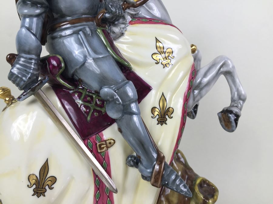 Royal Doulton Large 'St. George and The Dragon' HN2856 Figure Retails For $7,000 [Photo 15]