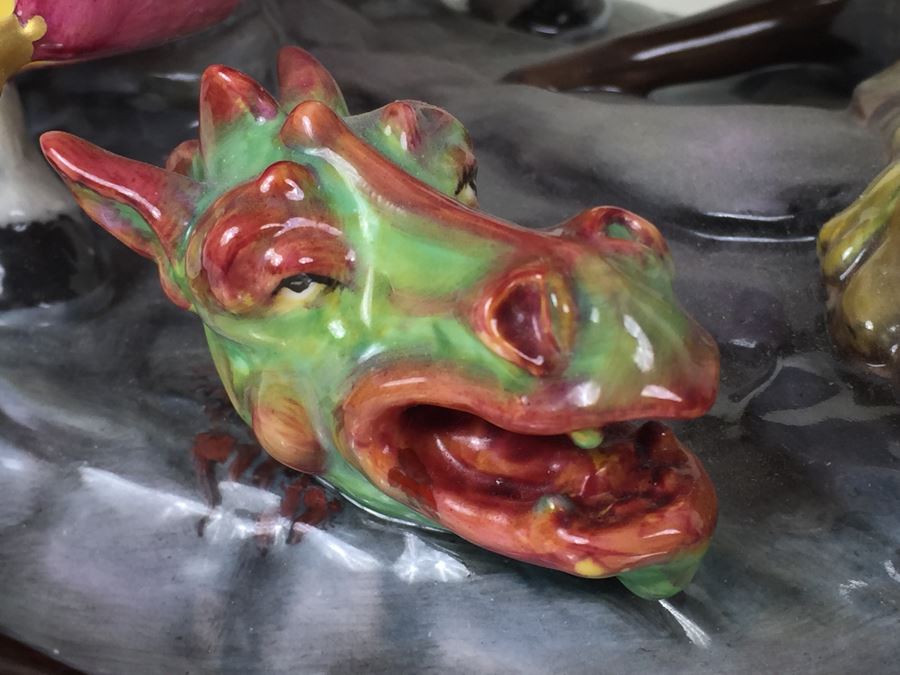 Royal Doulton Large 'St. George and The Dragon' HN2856 Figure Retails For $7,000 [Photo 13]