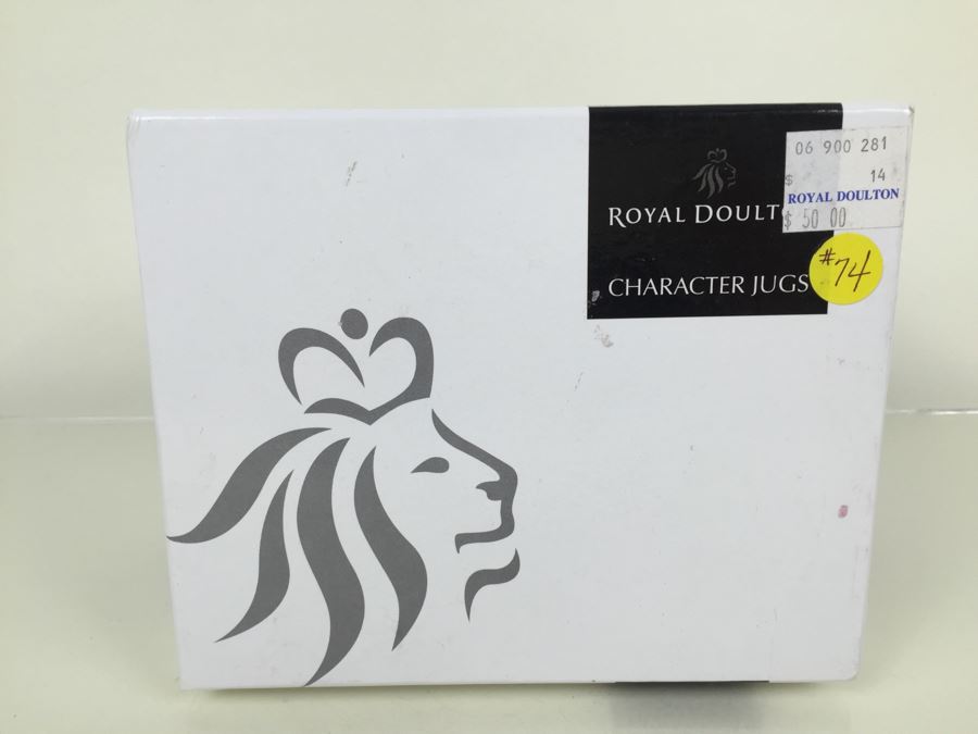 Royal Doulton Large 'Fireman' D7215 Character Jug With Box Signed 2007 Exclusively For The Royal Doulton International Collectors Club [Photo 1]