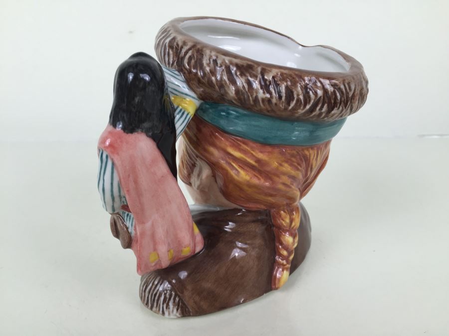 Royal Doulton Large American Icon Series 'William Clark' D7234 Character Pitcher 2004 Limited Edition 459 Of 1,000 [Photo 6]