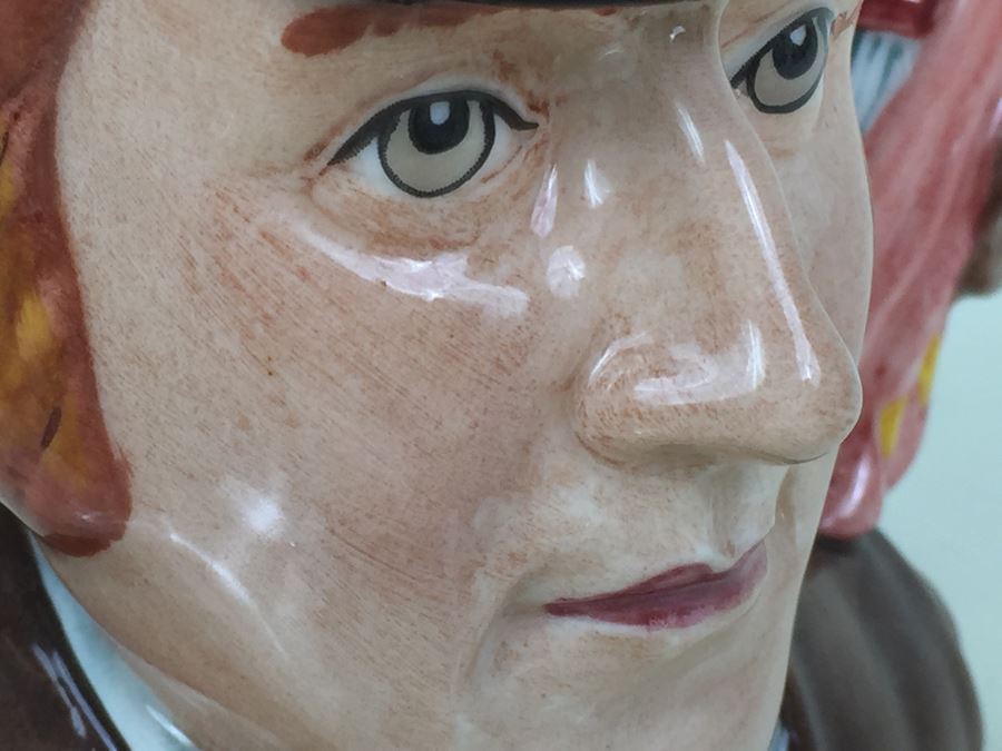 Royal Doulton Large American Icon Series 'William Clark' D7234 Character Pitcher 2004 Limited Edition 459 Of 1,000 [Photo 10]