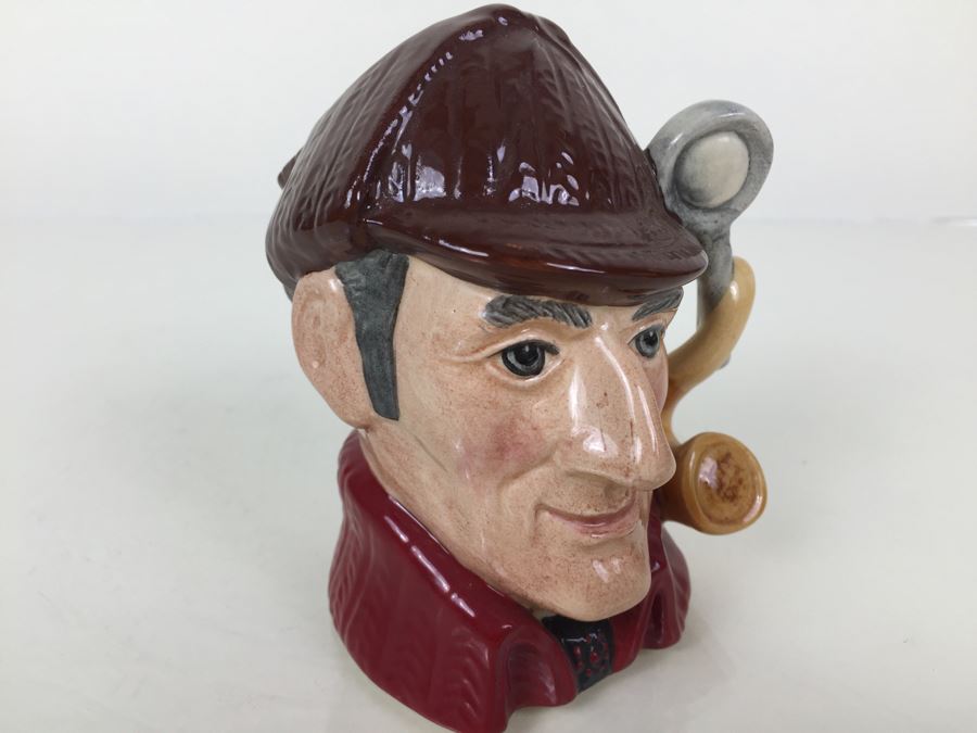 Royal Doulton Small 'The Sleuth' D6773 Character Jug 1972 [Photo 9]
