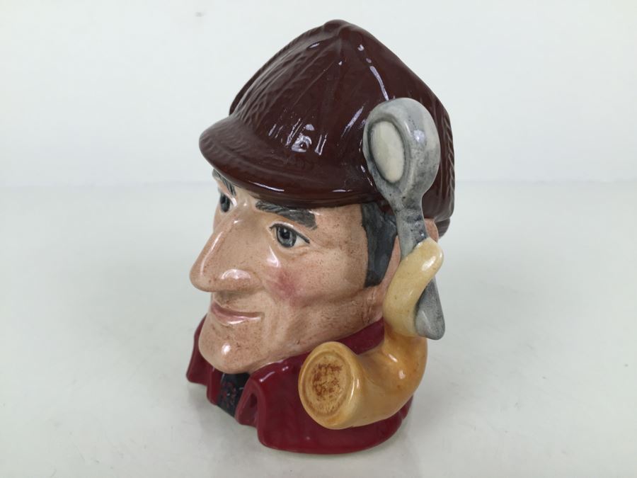 Royal Doulton Small 'The Sleuth' D6773 Character Jug 1972 [Photo 5]