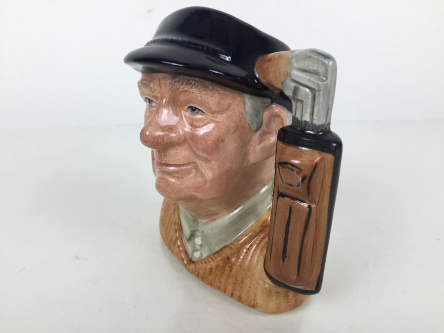 Royal Doulton Small 'Golfer' D6756 Character Jug 1970 [Photo 5]