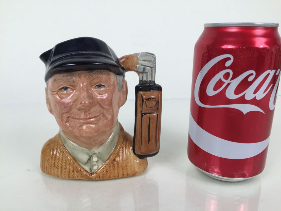 Royal Doulton Small 'Golfer' D6756 Character Jug 1970 [Photo 4]