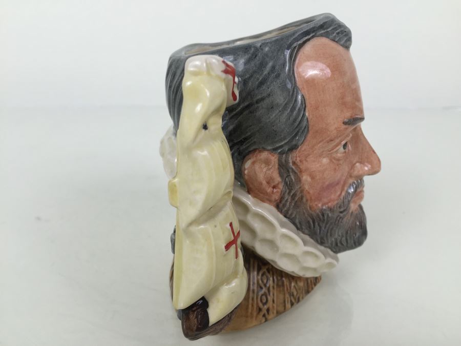 Royal Doulton Small Armada 'King Philip II of Spain' D6822 Character Jug 1988 Limited Edition 2,862 Of 9,500 [Photo 9]