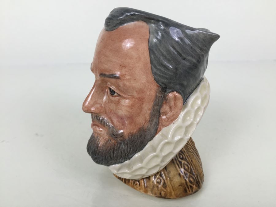 Royal Doulton Small Armada 'King Philip II of Spain' D6822 Character Jug 1988 Limited Edition 2,862 Of 9,500 [Photo 5]