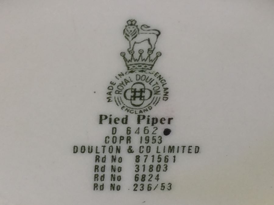 Royal Doulton Small 'Pied Piper' D6462 Character Jug 1953 [Photo 12]