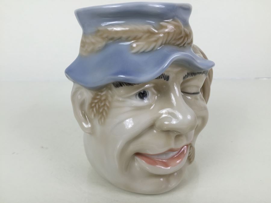 Royal Doulton Large 'John Barleycorn Tankard' D6780 Character Jug Specially Commissioned By American Express 1987 [Photo 10]