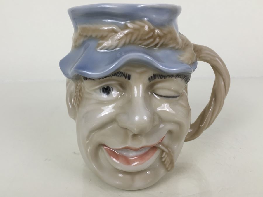 Royal Doulton Large 'John Barleycorn Tankard' D6780 Character Jug Specially Commissioned By American Express 1987