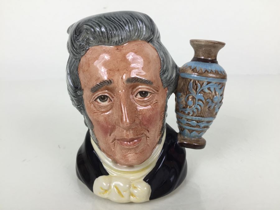Royal Doulton Small 'Sir Henry Doulton' D6703 Character Jug 1983 Exclusively For Collectors Club