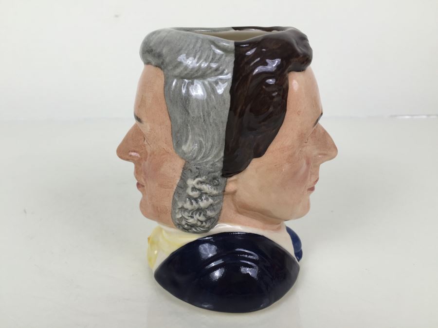 Royal Doulton Small 'Sir Henry Doulton & Michael Doulton' D6921 Character Jug 1992 [Photo 7]