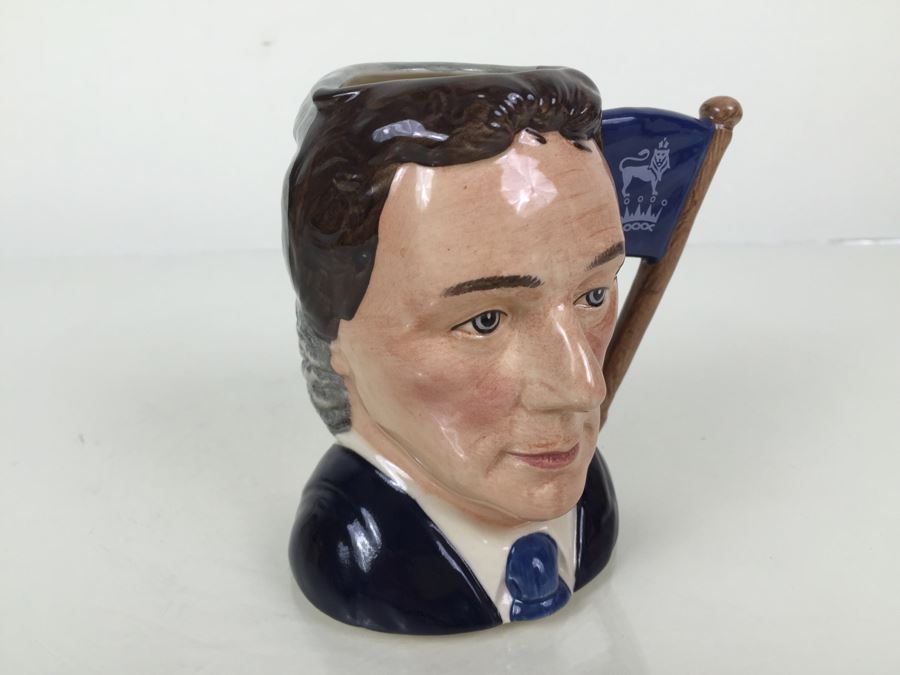 Royal Doulton Small 'Sir Henry Doulton & Michael Doulton' D6921 Character Jug 1992 [Photo 8]